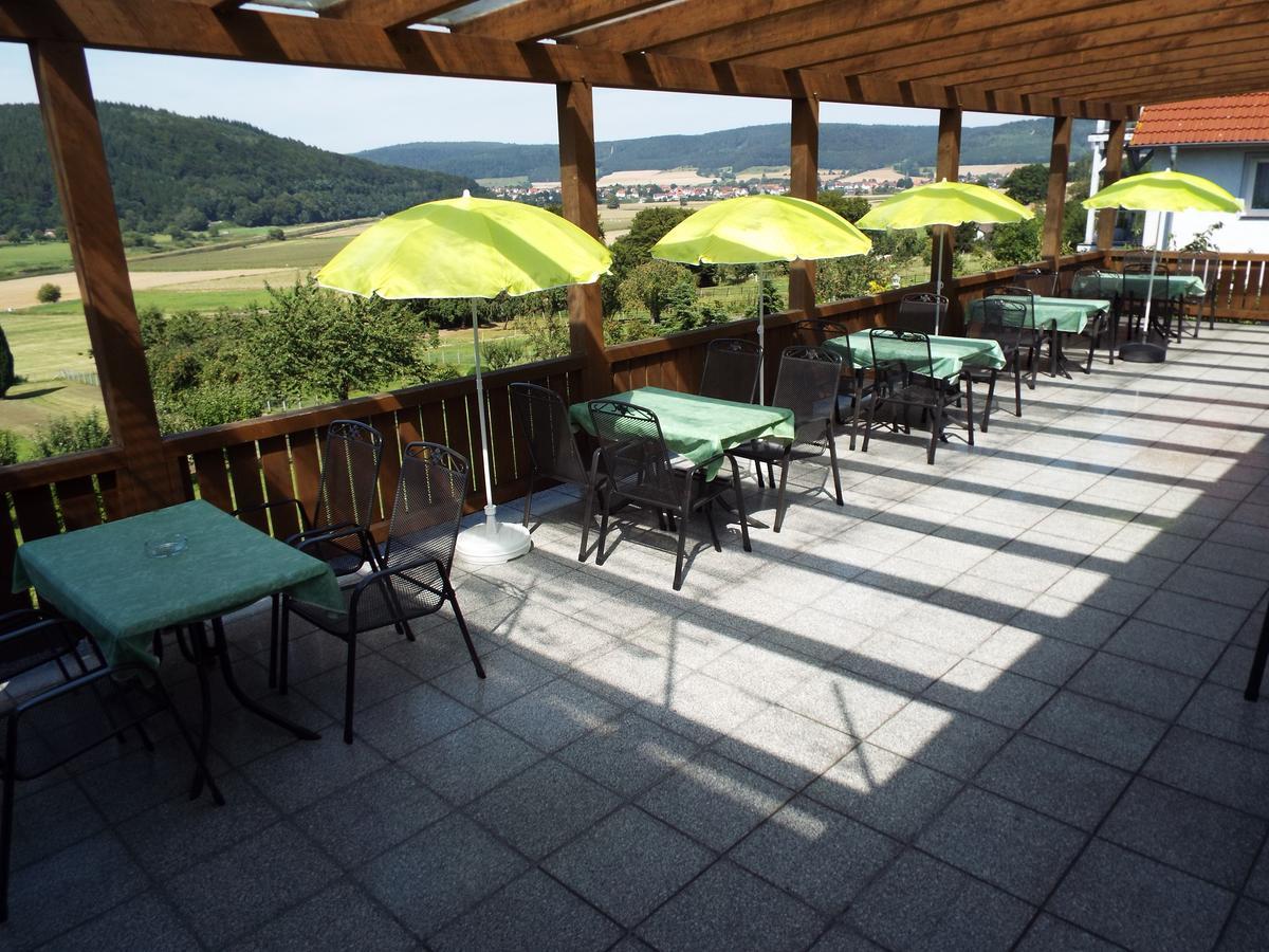 Hotel garni Zum Reinhardswald Gewissenruh Exterior foto